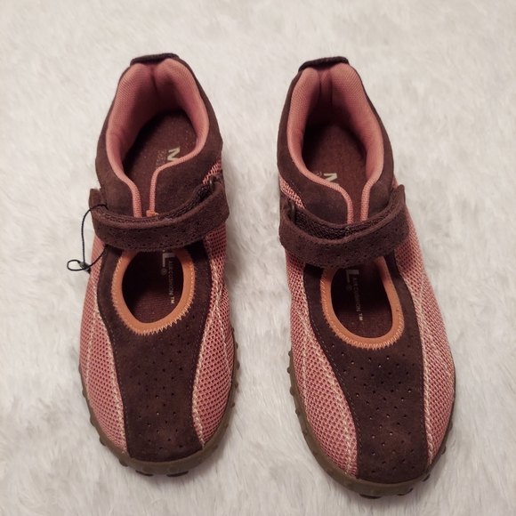 MERRELL Mini Moc Kids Sz 4, Sprint Jump Kids,  Rose Brown, Performance Shoe, New - Picture 15 of 16